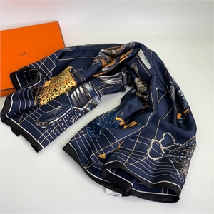 Шелковый платок HERMES 90*90 132859