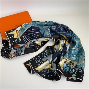 Шелковый платок HERMES 90*90 132862 - фото 223183 Шелковый платок HERMES 90*90 132862 - фото 223183