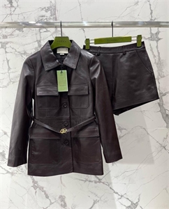 Костюм из кожи  GUCCI 133059 - фото 224241