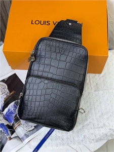 Слинг LV из кожы крокодила 133135 - фото 224841