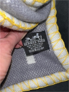 Плед Hermes из шерсти и кашемира 133246 - фото 225510 Плед Hermes из шерсти и кашемира 133246 - фото 225510