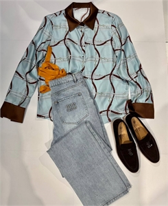 Джинсы MIU MIU 133992