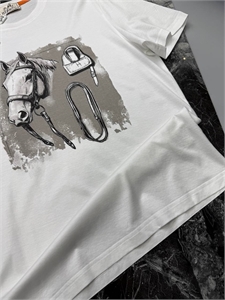 Футболка Hermes 134067 - фото 230280