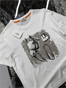 Футболка Hermes 134067 - фото 230281