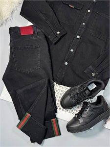 Джинсовая рубашка GUCCI 135722 - фото 239791 Джинсовая рубашка GUCCI 135722 - фото 239791