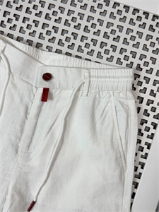 Льняные шорты KITON 138449 - фото 254199