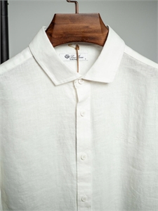 Рубашка из льна  LORO PIANA 139601 - фото 260316