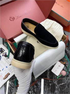 Лоферы LP со вставками крокодила 140544 - фото 264708