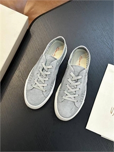 кеды SANTONI из натуральной замши 142346 - фото 273851