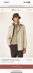 Куртка LORO PIANA 142354 - фото 273892