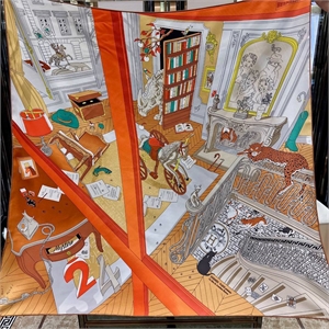 Платок HERMES 146154 - фото 293428