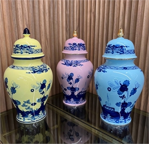 Ваза Ginori  с крышкой 146193 - фото 293677 Ваза Ginori  с крышкой 146193 - фото 293677