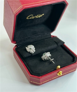 Серьги CARTIER Серебро с фианитами 147446 - фото 300372 Серьги CARTIER Серебро с фианитами 147446 - фото 300372