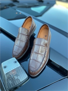 Лоферы LORO PIANA из кожи крокодила 147942 - фото 303256 Лоферы LORO PIANA из кожи крокодила 147942 - фото 303256