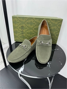 Мокасины GUCCI из натуральной замши 148288 - фото 305454 Мокасины GUCCI из натуральной замши 148288 - фото 305454