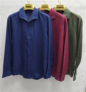 Рубашка ZEGNA (лен) 148400 - фото 306196