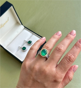 Серьги GRAFF серебро 925 п 151194