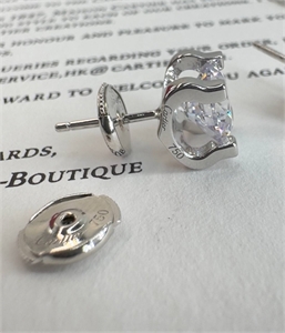 Серьги CARTIER Серебро 925 п 0,6 см 154902 - фото 340157 Серьги CARTIER Серебро 925 п 0,6 см 154902 - фото 340157