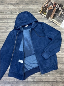 Замшевый бомбер BC 156110 - фото 347720