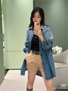 Джинсовая куртка  PRADA 156339 - фото 349523