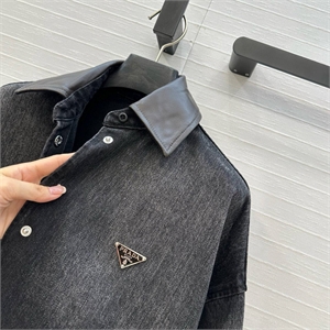 Джинсовая куртка  PRADA 156340