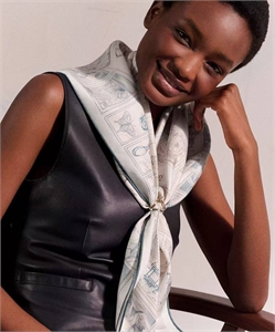 Платок HERMES 157015 - фото 353530