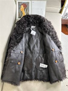 Дубленка HERMES Двусторонняя 157836