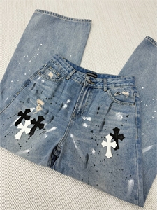 Джинсы CHROME HEARTS 158025