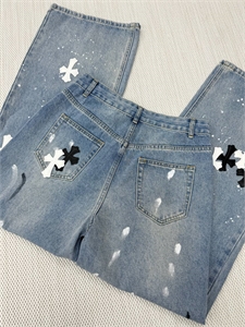 Джинсы CHROME HEARTS 158025