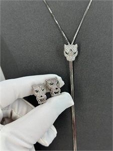 Галстук CARTIER Серебро 159350 - фото 367634 Галстук CARTIER Серебро 159350 - фото 367634