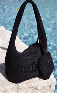 Пляжный комплект CHANEL Сумка , косметичка , полотенце 159893 - фото 371120