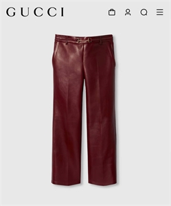 Брюки GUCCI кожа 161333 - фото 379793 Брюки GUCCI кожа 161333 - фото 379793