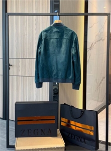 Замшевая куртка ZEGNA 162157 - фото 384451