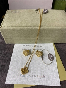 Серьги Van Cleef 162458 - фото 386132