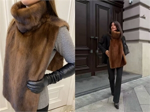 Накидка LORO PIANA 162740 - фото 387835