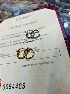 Серьги CARTIER 162834