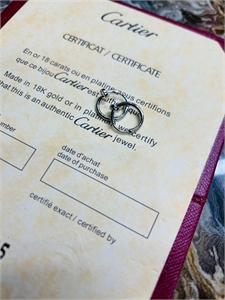 Серьги CARTIER 162835