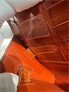 Клатч HERMES Кожа крокодила 163322 - фото 391266