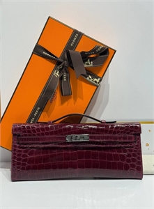 Клатч HERMES Кожа крокодила 163361 - фото 391554