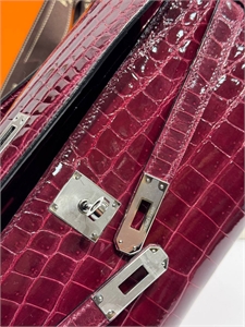 Клатч HERMES Кожа крокодила 163361 - фото 391559