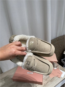 Мокасины MIU MIU 164684