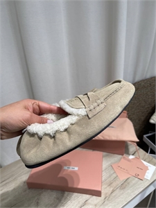 Мокасины MIU MIU 164684