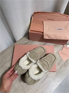 Мокасины MIU MIU 164684