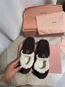 Мокасины MIU MIU 164685