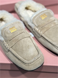 Мокасины MIU MIU 165502