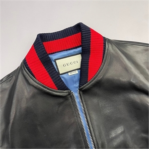 Кожаная куртка Gucci 101860 - фото 92442 Кожаная куртка Gucci 101860 - фото 92442