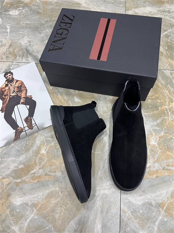 Ботинки Zegna на меху 105338 - фото 103858