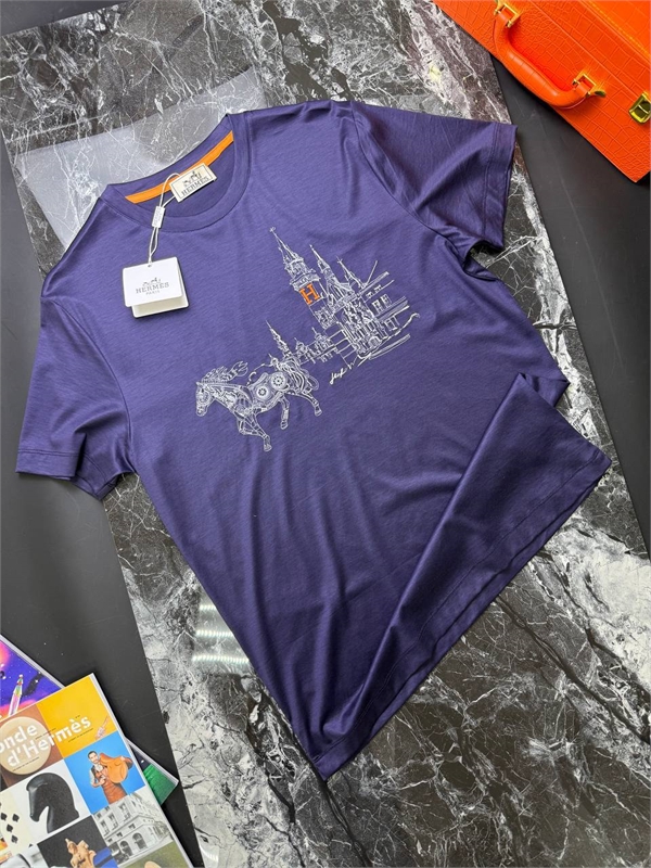 Футболка Hermes 122073 - фото 167647