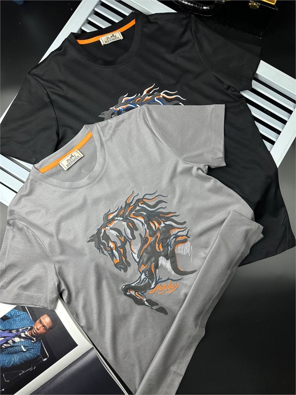 Футболка Hermes 125666 - фото 185477