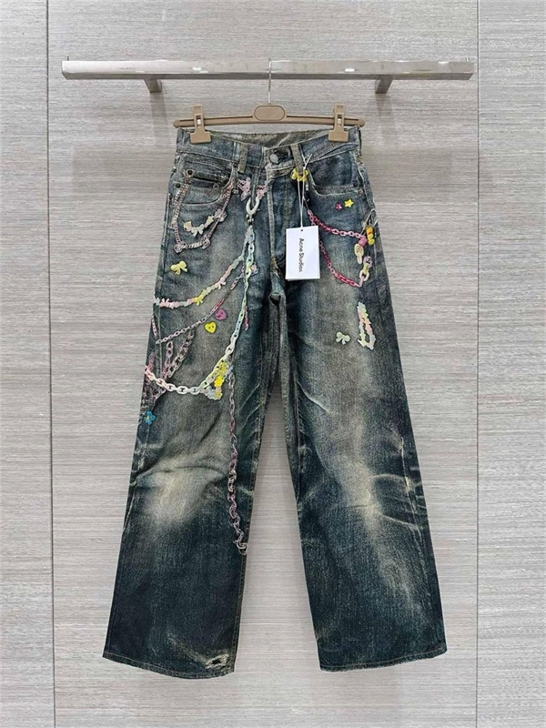 Джинсы ACNE STUDIOS 129380 - фото 204092